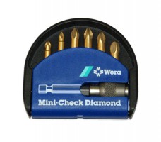 Wera Mini-check 7pc Diamond Bit Set Including Quick Release Bit Holder £9.95
